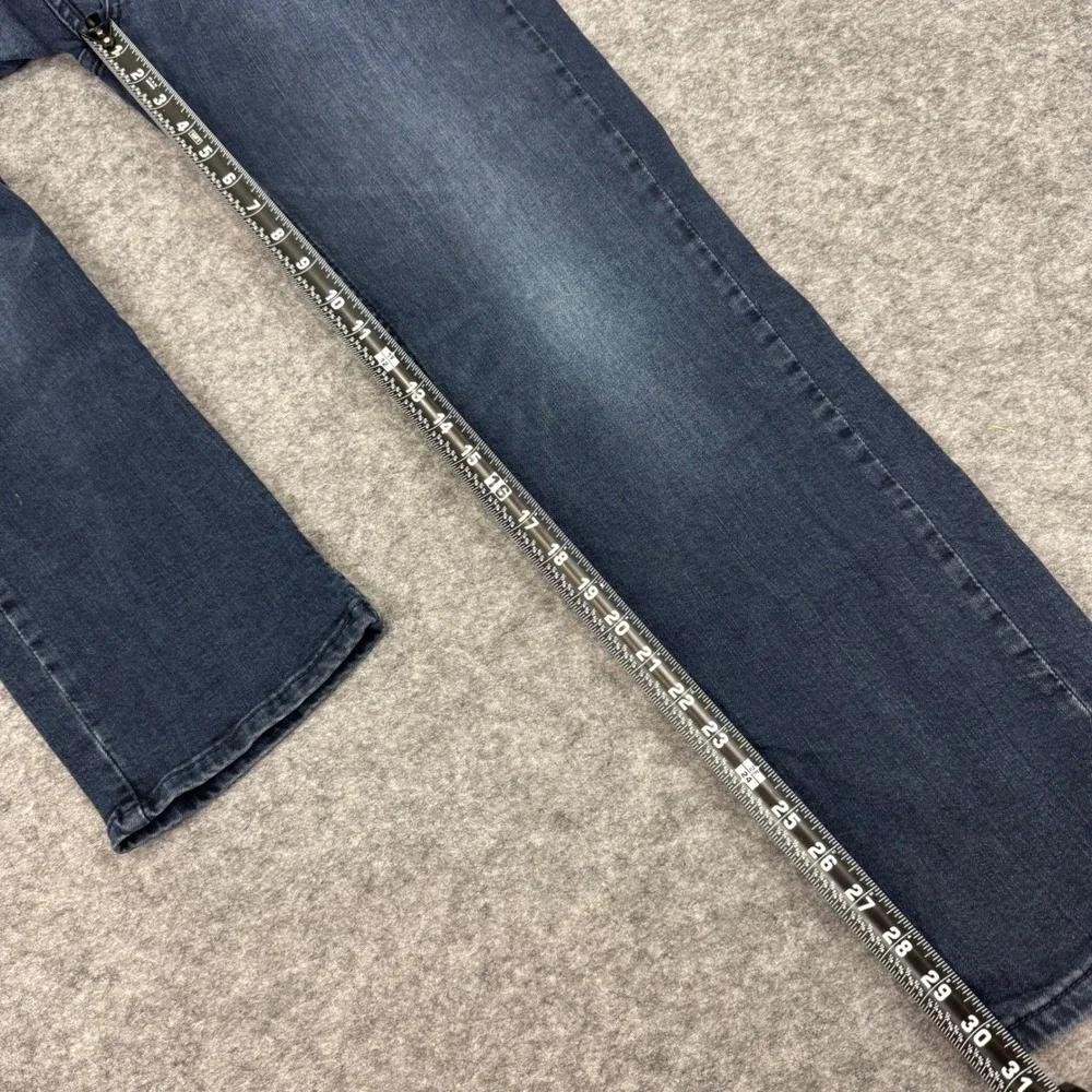 Levi Strauss Co 505 Mens Dark Wash Regular Fit Straight Leg Jeans W30‎ L32